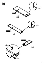 Предварительный просмотр 21 страницы HOM'IN LRCT122B Assembling Instruction