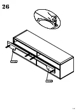 Предварительный просмотр 26 страницы HOM'IN LRCT122B Assembling Instruction