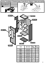 Предварительный просмотр 4 страницы HOM'IN LRCV611RB Assembling Instruction