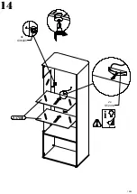 Предварительный просмотр 15 страницы HOM'IN LRCV611RB Assembling Instruction