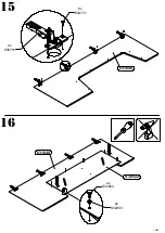 Предварительный просмотр 16 страницы HOM'IN LRCV611RB Assembling Instruction