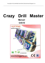 Предварительный просмотр 1 страницы Homing Crazy Drill Master Manual