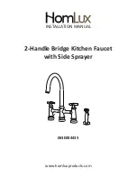 Preview for 1 page of HomLux 063E004435 Installation Manual