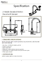 Предварительный просмотр 6 страницы HomLux 8601004404 Installation Manual