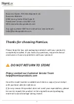 Preview for 2 page of HomLux C42E0043B9 Installation Manual