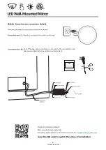 Preview for 7 page of HomLux Round LED Bathroom Mirror Manual