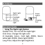 Preview for 4 page of Hommie NL01W User Manual