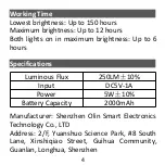 Preview for 6 page of Hommie NL01W User Manual