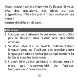 Preview for 12 page of Hommie NL01W User Manual