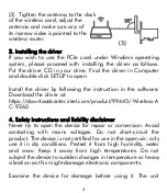 Предварительный просмотр 5 страницы Hommie PW03D User Manual