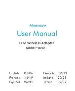 Preview for 1 page of Hommie PW04D User Manual