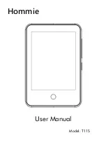 Hommie T11S User Manual предпросмотр