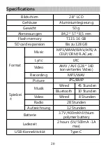 Предварительный просмотр 22 страницы Hommie T11S User Manual