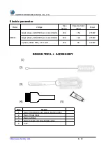 Предварительный просмотр 9 страницы Hommy HM901 Manual