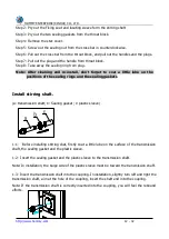 Предварительный просмотр 13 страницы Hommy HM901 Manual