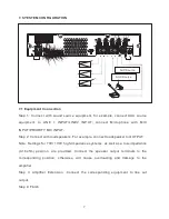 Предварительный просмотр 9 страницы Homony HBA-1060A Installation And Operation Manual