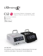 Preview for 1 page of Homtime C12 Pro User Manual