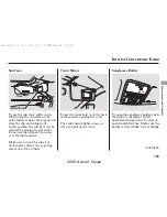 Предварительный просмотр 118 страницы Honda Automobiles 2009 Accord Owner'S Manual