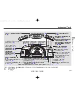 Предварительный просмотр 60 страницы Honda Automobiles 2009 Civic Hybrid Owner'S Manual