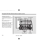 Предварительный просмотр 119 страницы Honda Automobiles 2009 Civic Hybrid Owner'S Manual