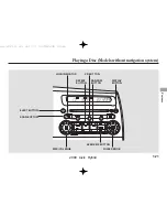 Предварительный просмотр 124 страницы Honda Automobiles 2009 Civic Hybrid Owner'S Manual