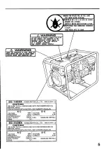 Предварительный просмотр 7 страницы Honda Automobiles EG1400X Owner'S Manual