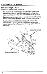 Preview for 15 page of Honda Automobiles HRB215 Harmony Owner'S Manual