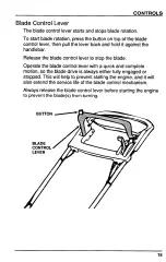 Preview for 20 page of Honda Automobiles HRB215 Harmony Owner'S Manual