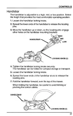 Preview for 22 page of Honda Automobiles HRB215 Harmony Owner'S Manual