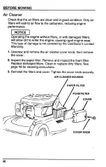 Preview for 31 page of Honda Automobiles HRB215 Harmony Owner'S Manual