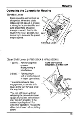 Preview for 36 page of Honda Automobiles HRB215 Harmony Owner'S Manual