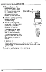 Preview for 55 page of Honda Automobiles HRB215 Harmony Owner'S Manual