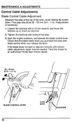 Preview for 59 page of Honda Automobiles HRB215 Harmony Owner'S Manual