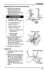 Preview for 74 page of Honda Automobiles HRB215 Harmony Owner'S Manual