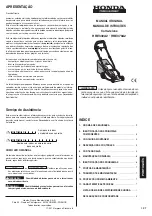 Preview for 49 page of Honda Automobiles HRE330A2 Operator'S Manual