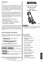 Preview for 57 page of Honda Automobiles HRE330A2 Operator'S Manual