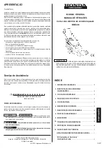 Preview for 43 page of Honda Automobiles HRE410 Operator'S Manual