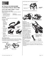 Preview for 1 page of Honda Automobiles HRX217HXA Operation And Maintenance Information