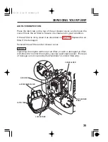 Предварительный просмотр 37 страницы Honda Automobiles WX10 Owner'S Manual