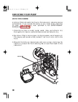 Предварительный просмотр 38 страницы Honda Automobiles WX10 Owner'S Manual