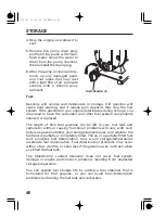 Предварительный просмотр 48 страницы Honda Automobiles WX10 Owner'S Manual