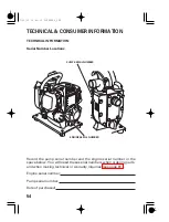 Предварительный просмотр 56 страницы Honda Automobiles WX10 Owner'S Manual