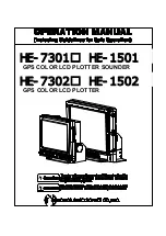 Honda Electronics HE-1501 Operation Manual preview