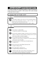 Preview for 7 page of Honda Electronics HE-1501 Operation Manual