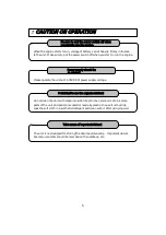 Preview for 11 page of Honda Electronics HE-1501 Operation Manual