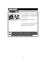 Preview for 22 page of Honda Electronics HE-1501 Operation Manual