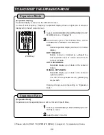 Preview for 74 page of Honda Electronics HE-6801 Operation Manual