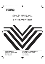 Предварительный просмотр 1 страницы HONDA marine BF115A Shop Manual