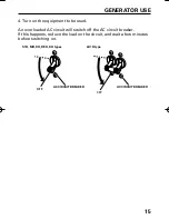 Preview for 18 page of Honda Power Products EG4000CX Owner'S Manual