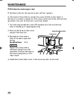 Preview for 29 page of Honda Power Products EG4000CX Owner'S Manual